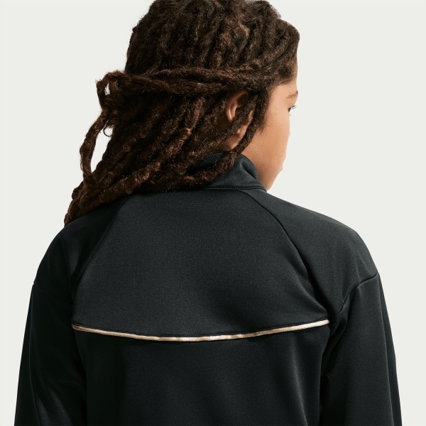 Nike Dri-FIT Pro Chándal Niños - Black/Metallic Gold