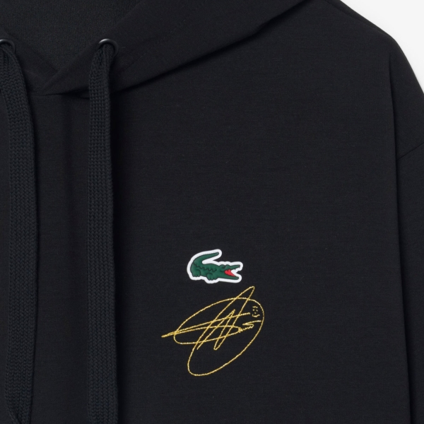 Lacoste X Novak Djokovic Autograph Sudadera - Noir