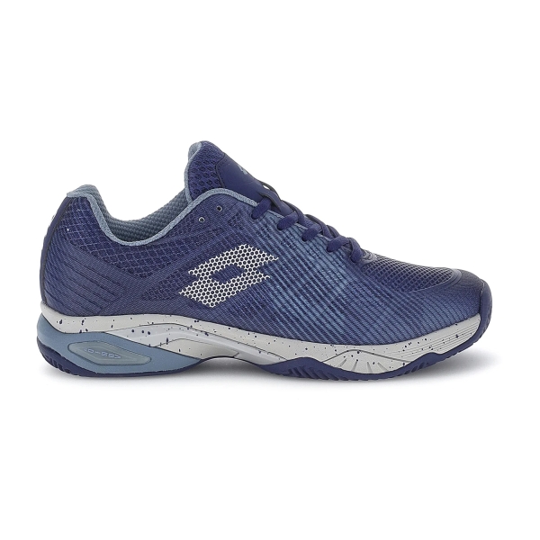 Zapatillas Padel Hombre Lotto Mirage 300 III Clay  Blue Peony/All White/Windward Blue 218991EPQ