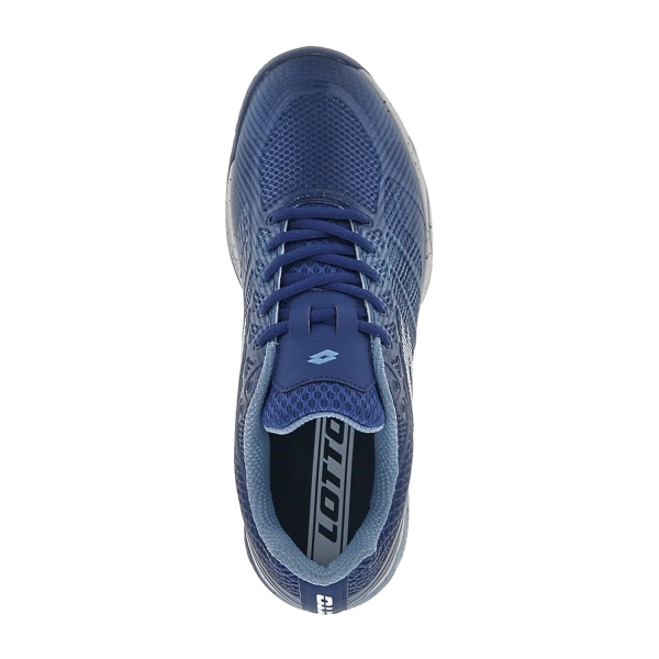 Lotto Mirage 300 III Clay - Blue Peony/All White/Windward Blue