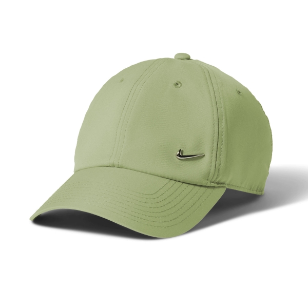 Cappelli e Visiere Padel Nike DriFIT Club Cappello  Dusty Olive/Metallic Silver FB5372377