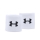 Under Armour Performance Small Wristbands - White