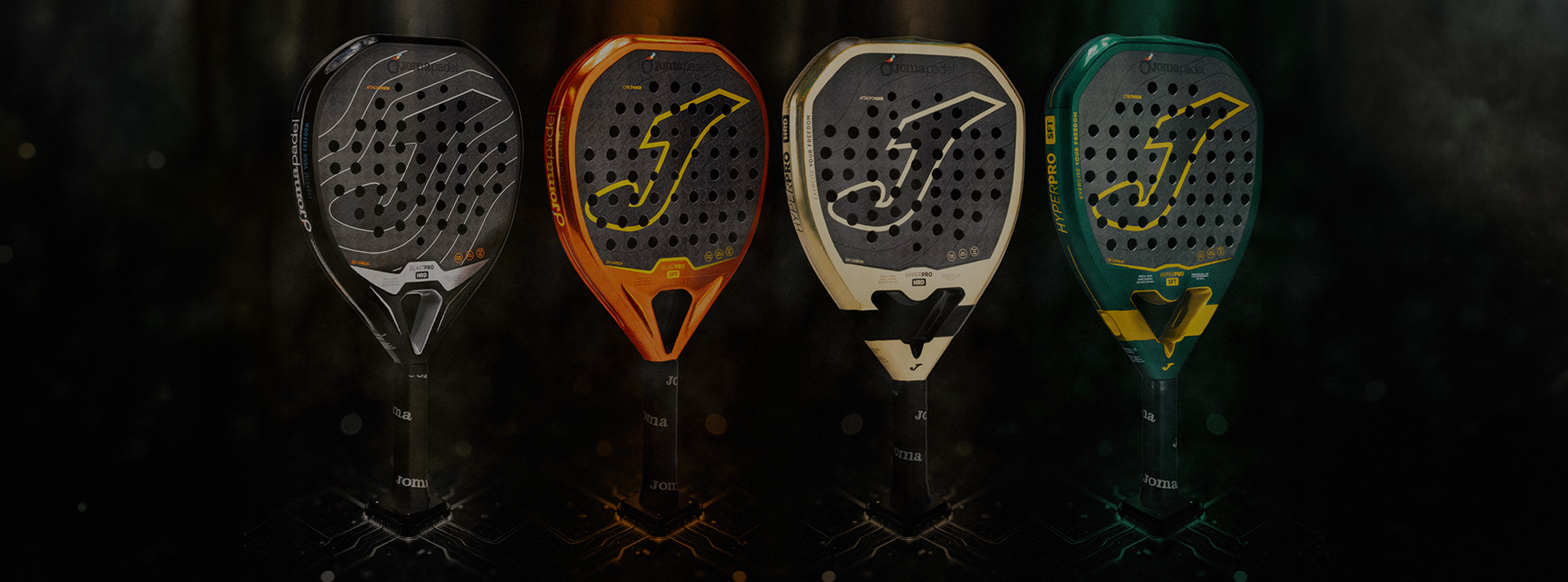 Joma Pro Rackets Collection