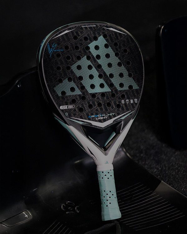 Ari Sánchez's racket
adidas Arrow Hit Light