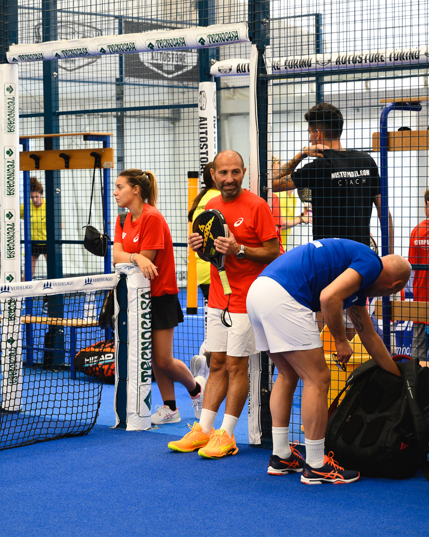 Mister Padel Shoe Test Asics Torino 2024