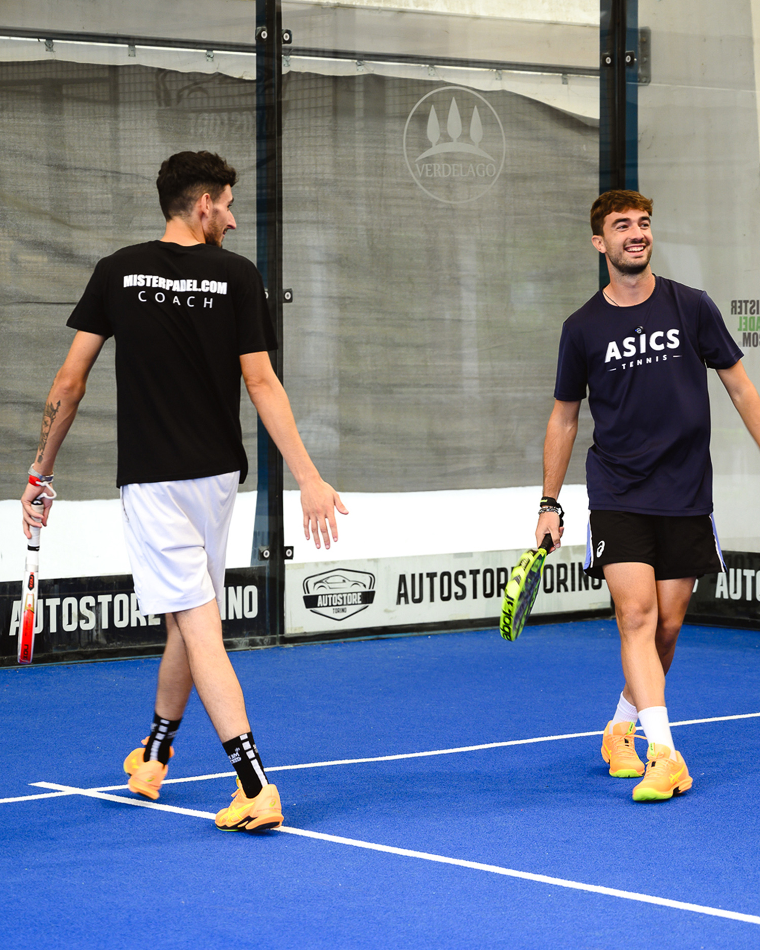 Mister Padel Shoe Test Asics Torino 2024
